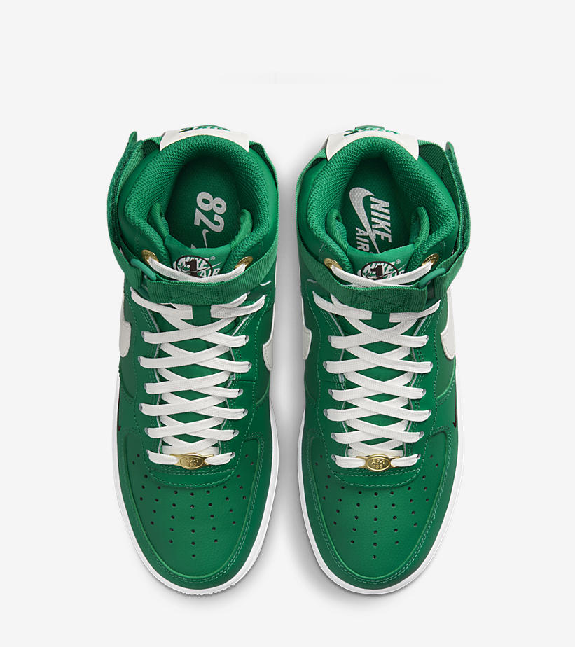 【国内 10/13 発売】ナイキ フォース 1 ハイ “40周年モデル/グリーン/ホワイト” (NIKE AIR FORCE 1 HIGH “40th/Green/White”) [DQ7584-300]