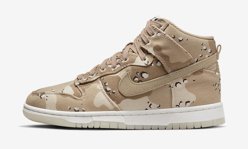 海外 8/3 発売！ナイキ ウィメンズ ダンク ハイ “デザートカモ” (NIKE WMNS DUNK HIGH “Desert Camo”) [DX2314-200]