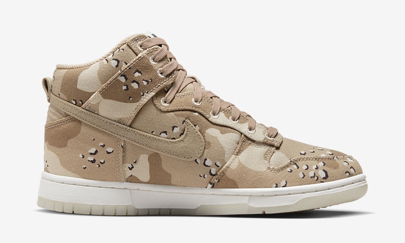 海外 8/3 発売！ナイキ ウィメンズ ダンク ハイ “デザートカモ” (NIKE WMNS DUNK HIGH “Desert Camo”) [DX2314-200]