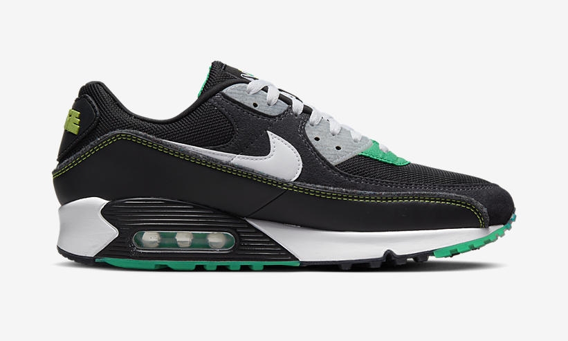 2022年 発売予定！ナイキ エア マックス 90 SE “ブラック/グリーン/グレー” (NIKE AIR MAX 90 SE “Black/Green/Grey”) [DV3335-001]