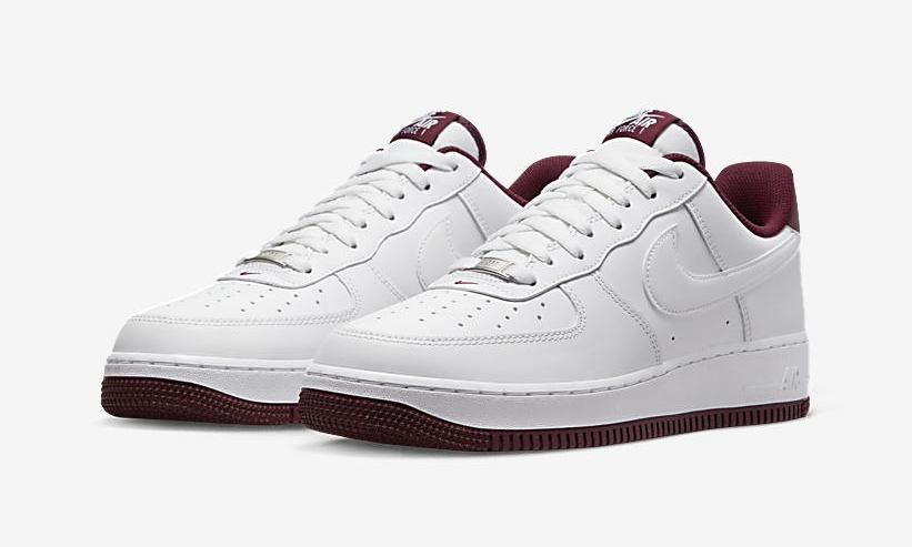 2022年 発売予定！ナイキ エア フォース 1 07 ロー “ホワイト/ダークビートルート” (NIKE AIR FORCE 1 07 LOW “White/Dark Beetroot") [DH7561-106]