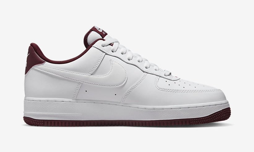 2022年 発売予定！ナイキ エア フォース 1 07 ロー “ホワイト/ダークビートルート” (NIKE AIR FORCE 1 07 LOW “White/Dark Beetroot”) [DH7561-106]