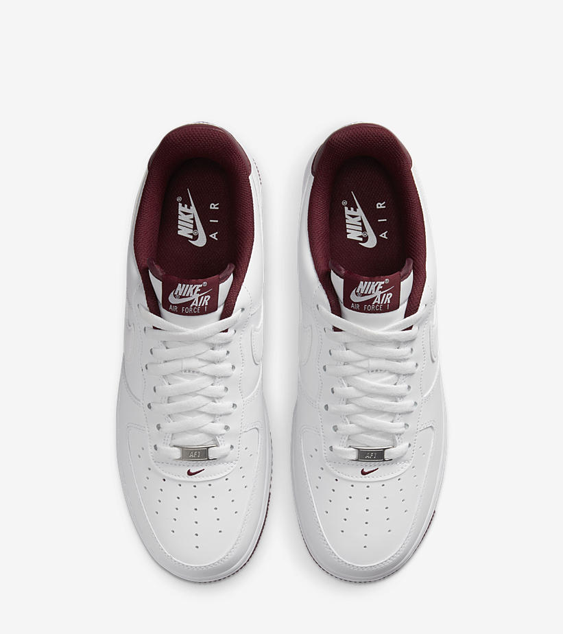 2022年 発売予定！ナイキ エア フォース 1 07 ロー “ホワイト/ダークビートルート” (NIKE AIR FORCE 1 07 LOW “White/Dark Beetroot”) [DH7561-106]