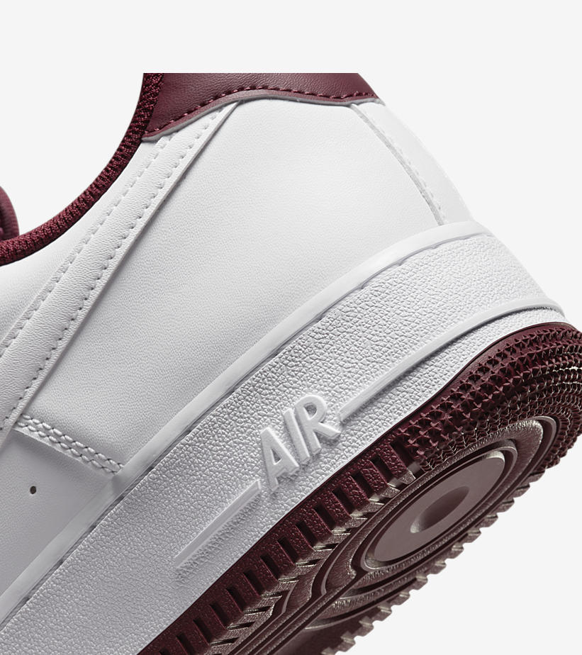 2022年 発売予定！ナイキ エア フォース 1 07 ロー “ホワイト/ダークビートルート” (NIKE AIR FORCE 1 07 LOW “White/Dark Beetroot”) [DH7561-106]