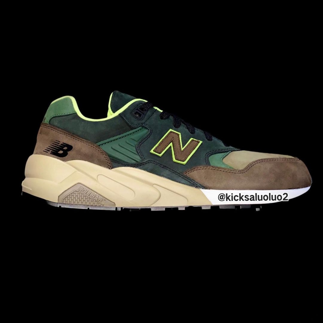 【サンプル】New Balance 580v2 “Green/Brown” (ニューバランス “グリーン/ブラウン”)