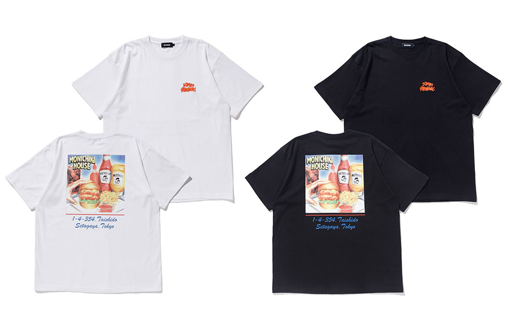 XLARGE × チキンバーガー専門店「MONICHIKI HOUSE」コラボコレクションが7/23 発売 (エクストララージ モニチキハウス)