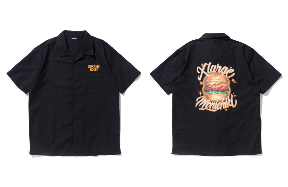 XLARGE × チキンバーガー専門店「MONICHIKI HOUSE」コラボコレクションが7/23 発売 (エクストララージ モニチキハウス)