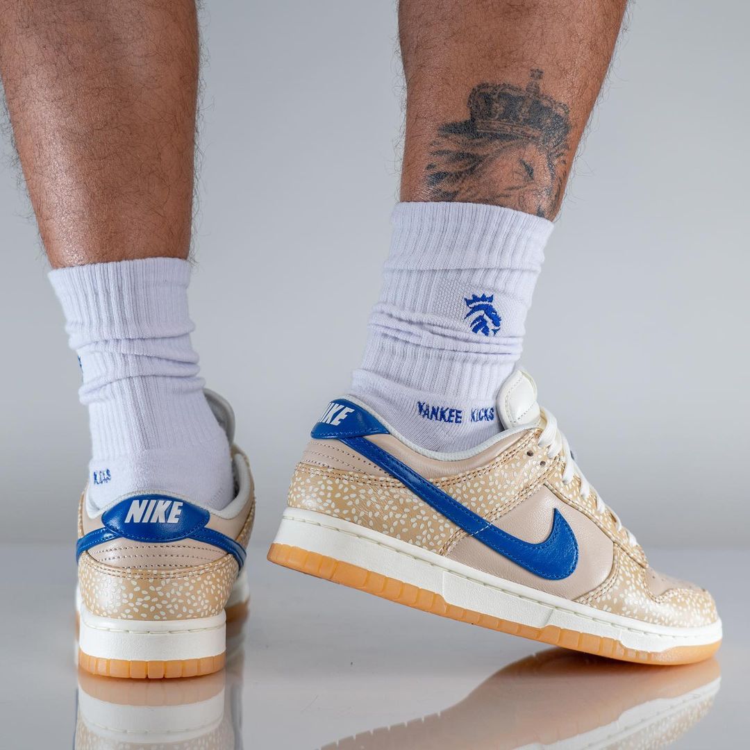 2022年 発売予定！ナイキ ダンク ロー “セサミ/ブルースウッシュ” (NIKE DUNK LOW “Sesame/Blue Swoosh”) [DZ4853-200]