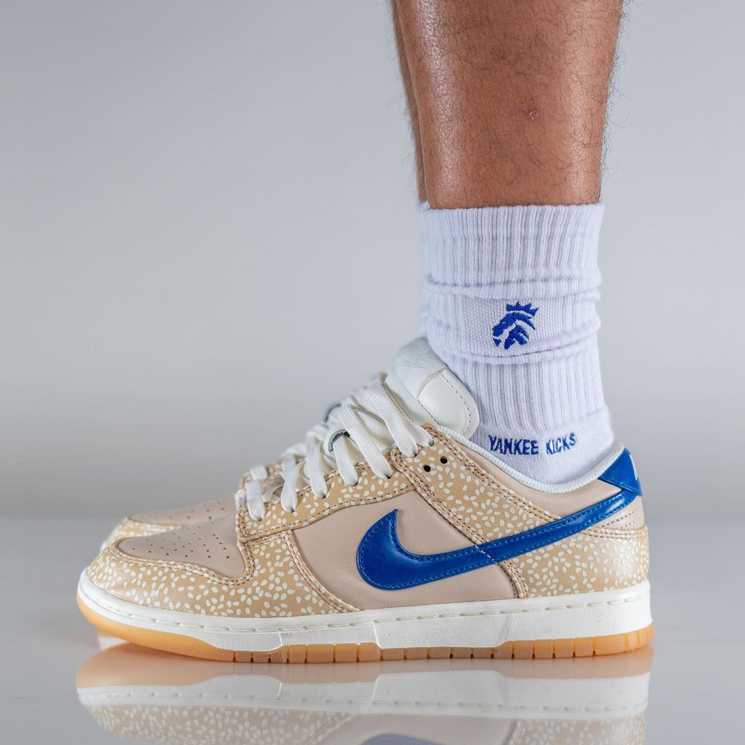 2022年 発売予定！ナイキ ダンク ロー “セサミ/ブルースウッシュ” (NIKE DUNK LOW “Sesame/Blue Swoosh”) [DZ4853-200]