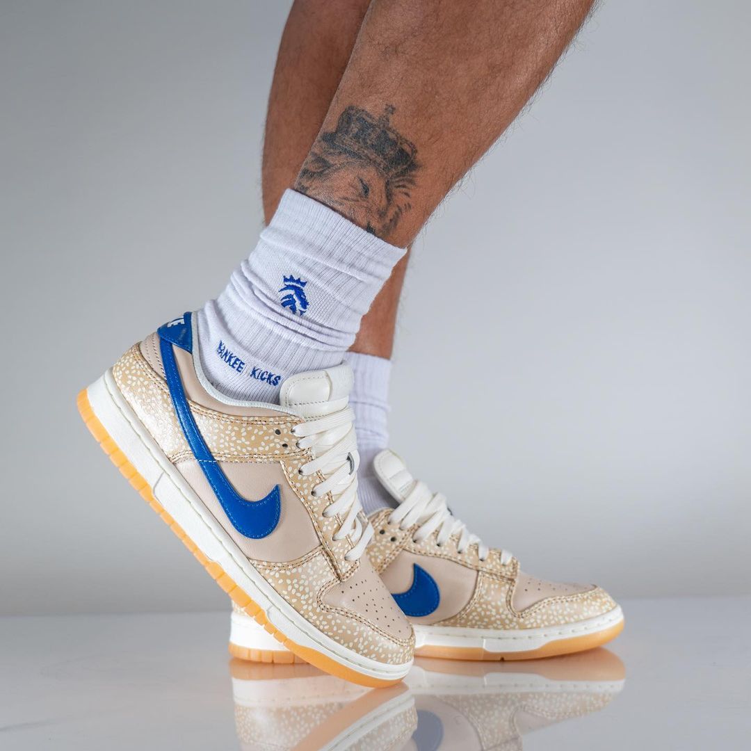 2022年 発売予定！ナイキ ダンク ロー “セサミ/ブルースウッシュ” (NIKE DUNK LOW “Sesame/Blue Swoosh”) [DZ4853-200]