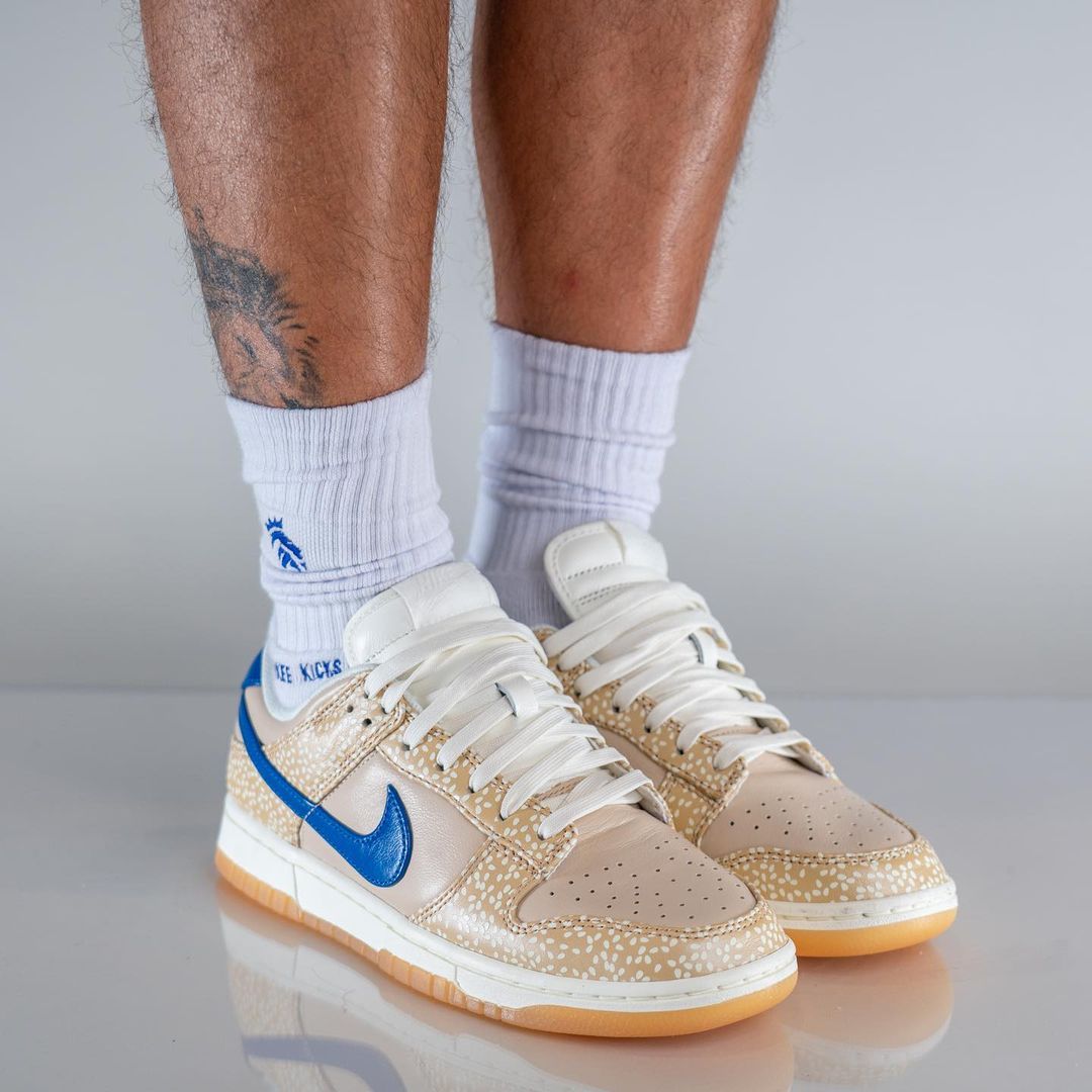 2022年 発売予定！ナイキ ダンク ロー “セサミ/ブルースウッシュ” (NIKE DUNK LOW “Sesame/Blue Swoosh”) [DZ4853-200]