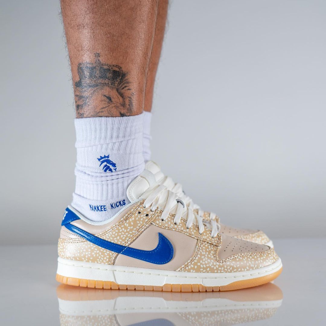 2022年 発売予定！ナイキ ダンク ロー “セサミ/ブルースウッシュ” (NIKE DUNK LOW “Sesame/Blue Swoosh”) [DZ4853-200]