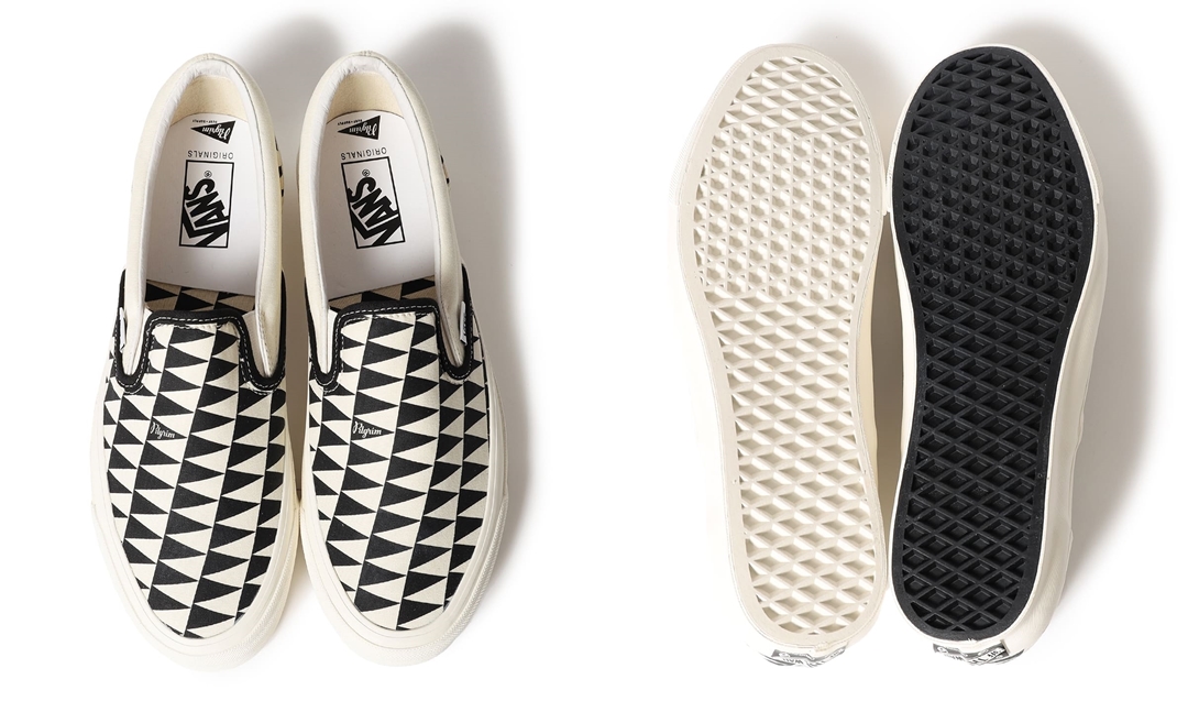 8月上旬発売！VANS × Pilgrim Surf+Supply CLASSIC SLIP-ON SF (バンズ ピルグリム サーフ+サプライ)