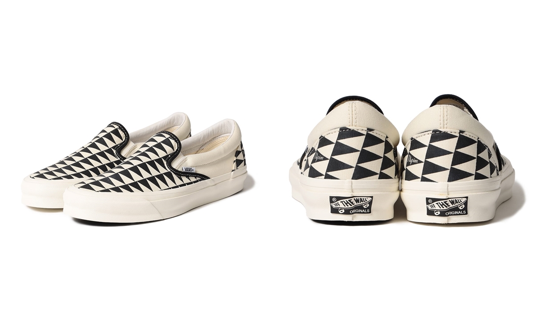 8月上旬発売！VANS × Pilgrim Surf+Supply CLASSIC SLIP-ON SF (バンズ ピルグリム サーフ+サプライ)