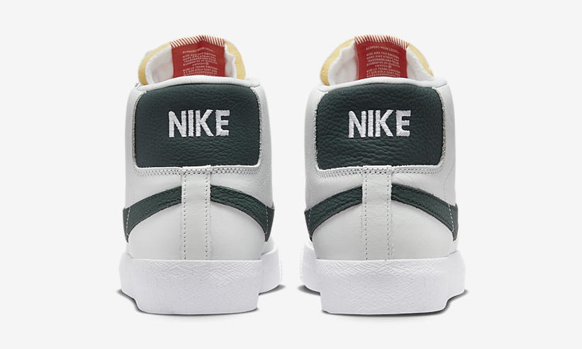 【国内 8/14 発売】ナイキ SB ズーム ブレーザー ミッド ISO “オレンジレーベル/ホワイト/ダークグリーン” (NIKE SB ZOOM BLAZER MID ISO “Orange Label/White/Dark Green”) [DR9092-100]