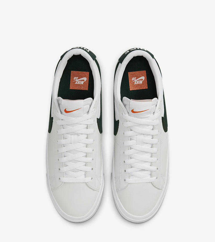 【国内 8/14 発売】ナイキ SB ズーム ブレーザー ロー ISO “オレンジレーベル/ホワイト/ダークグリーン” (NIKE SB ZOOM BLAZER LOW ISO “Orange Label/White/Dark Green”) [DR9099-100]