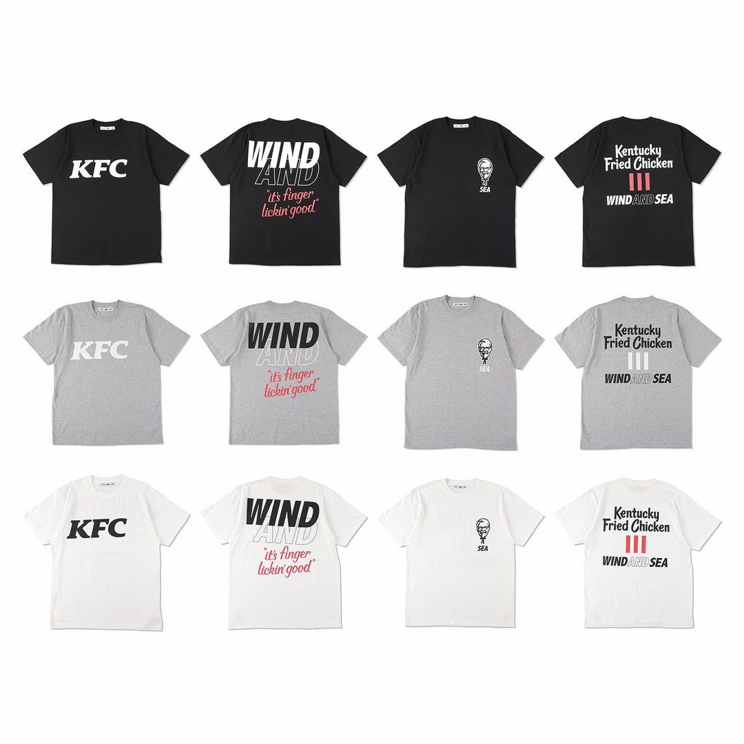 ケンタッキーフライドチキン × WIND AND SEAの異色コラボが7/23 発売 (KFC ウィンダンシー)