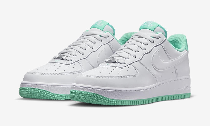 2022年 発売予定！ナイキ エア フォース 1 ロー “ホワイト/ミントグリーン” (NIKE AIR FORCE 1 LOW “White/Mint Green”) [DH7561-107]