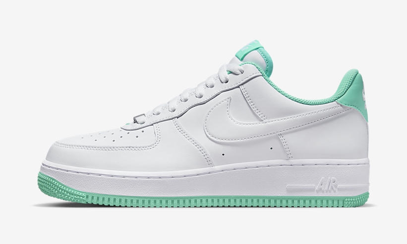 2022年 発売予定！ナイキ エア フォース 1 ロー “ホワイト/ミントグリーン” (NIKE AIR FORCE 1 LOW “White/Mint Green”) [DH7561-107]