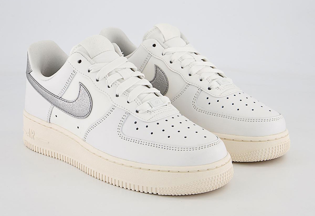 2022年 発売予定！ナイキ ウィメンズ エア フォース 1 ロー “シルバースウッシュ” (NIKE WMNS AIR FORCE 1 LOW “Silver Swoosh”) [DQ7569-100]