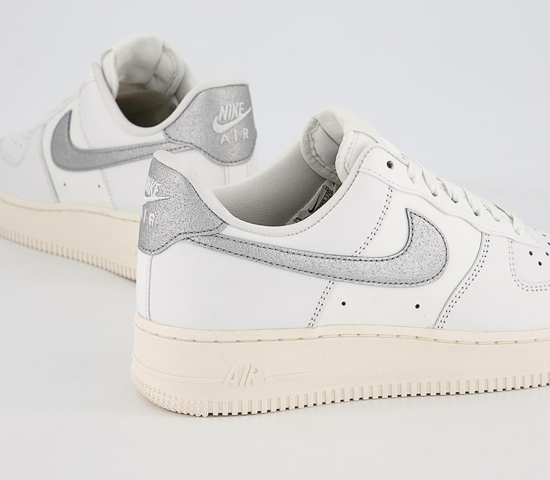 2022年 発売予定！ナイキ ウィメンズ エア フォース 1 ロー “シルバースウッシュ” (NIKE WMNS AIR FORCE 1 LOW “Silver Swoosh”) [DQ7569-100]