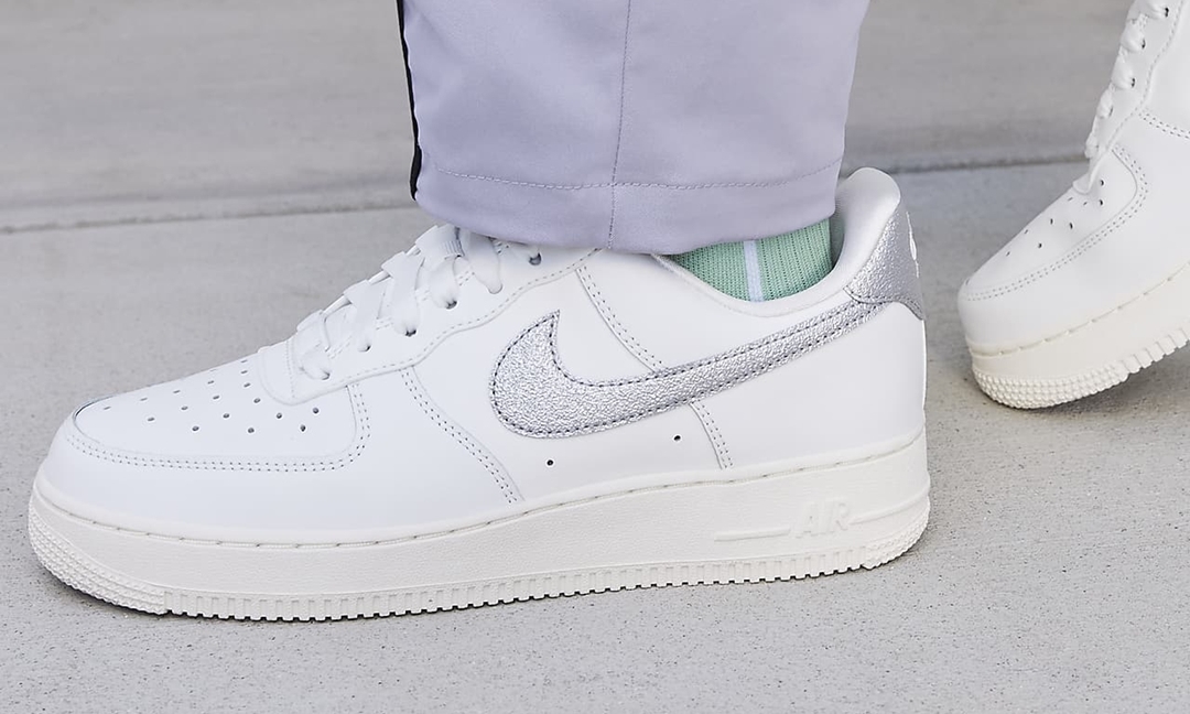 2022年 発売予定！ナイキ ウィメンズ エア フォース 1 ロー “シルバースウッシュ” (NIKE WMNS AIR FORCE 1 LOW “Silver Swoosh”) [DQ7569-100]