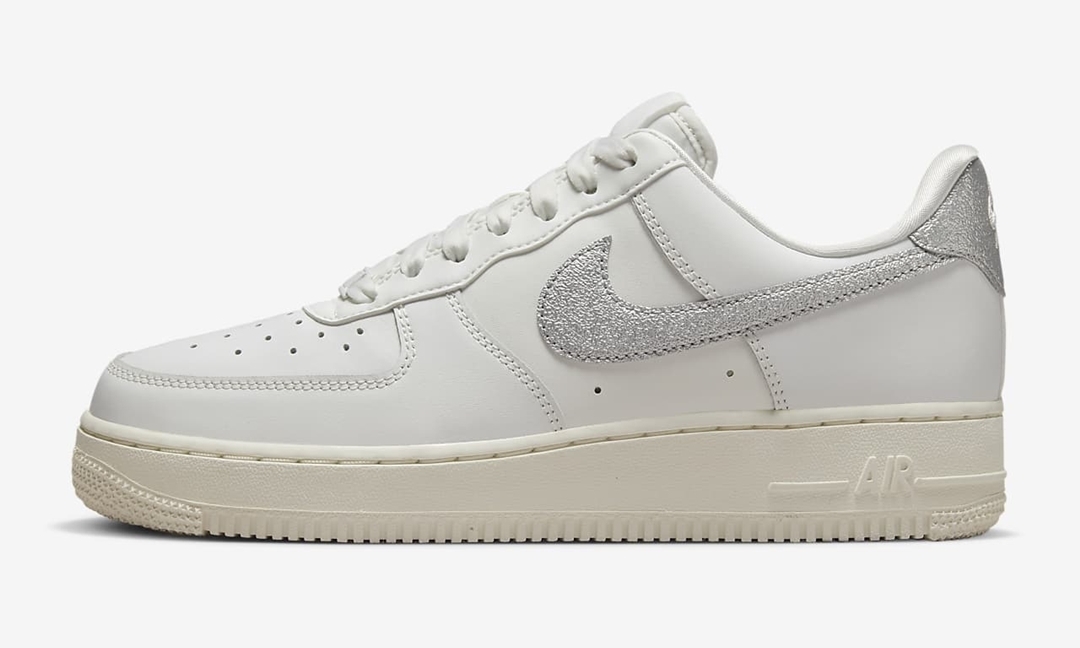 2022年 発売予定！ナイキ ウィメンズ エア フォース 1 ロー “シルバースウッシュ” (NIKE WMNS AIR FORCE 1 LOW “Silver Swoosh”) [DQ7569-100]