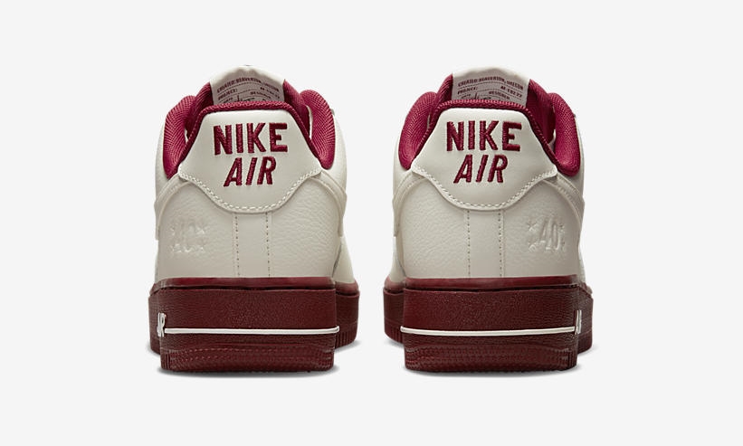 2022年 発売予定！ナイキ フォース 1 ロー “40周年モデル/バーガンディ” (NIKE AIR FORCE 1 LOW “40th/Burgundy”) [DQ7582-100]