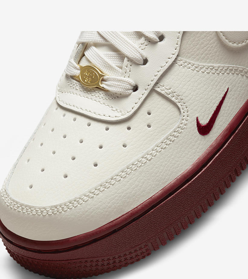 2022年 発売予定！ナイキ フォース 1 ロー “40周年モデル/バーガンディ” (NIKE AIR FORCE 1 LOW “40th/Burgundy”) [DQ7582-100]