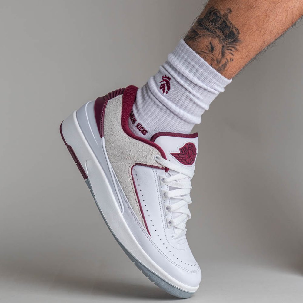 【国内 6/16 発売予定】ナイキ エア ジョーダン 2 ロー “チェリーウッド” (NIKE AIR JORDAN 2 LOW “Cherrywood”) [DV9956-103]