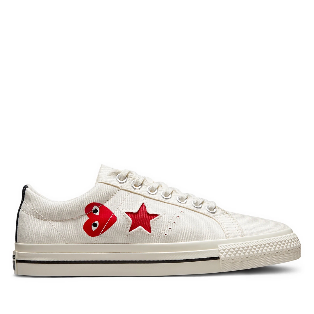 プレイ・コム デ ギャルソン × コンバース ワンスター が7/28 発売 (PLAY COMME des GARCONS CONVERSE ONE STAR)