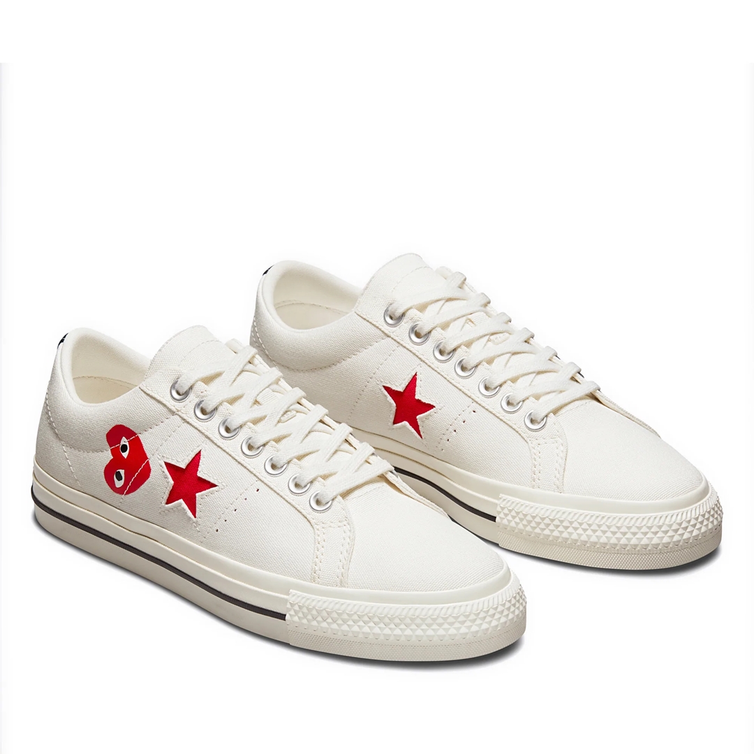 プレイ・コム デ ギャルソン × コンバース ワンスター が7/28 発売 (PLAY COMME des GARCONS CONVERSE ONE STAR)