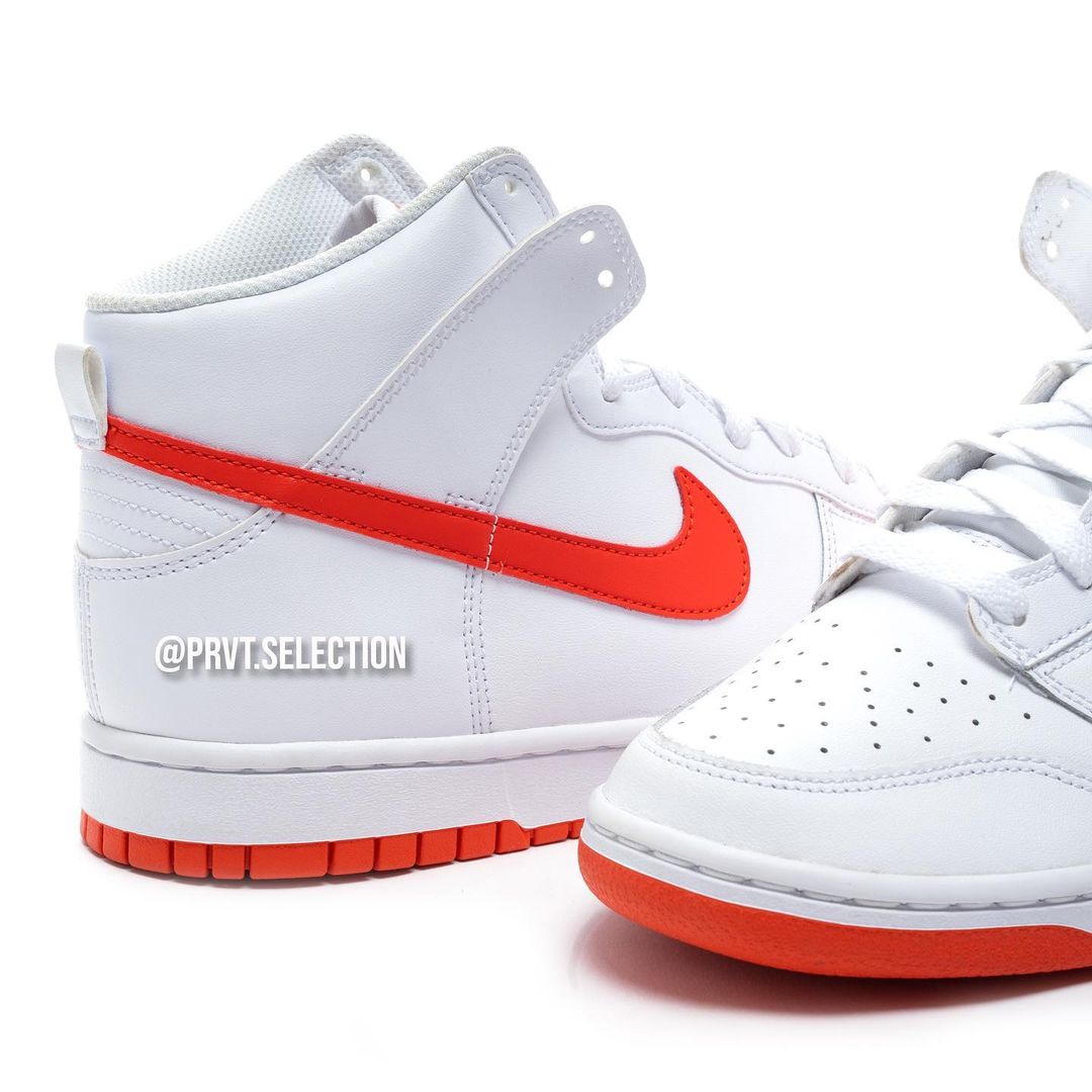 2023年 春 発売予定！ナイキ ダンク ハイ “ホワイト/ピカンテレッド” (NIKE DUNK HIGH “White/Picante Red”) [DV0828-100]