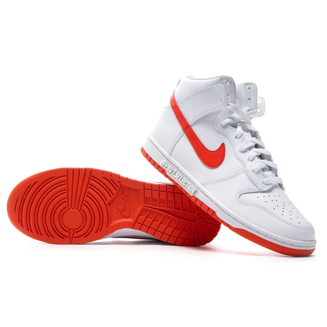 2023年 春 発売予定！ナイキ ダンク ハイ “ホワイト/ピカンテレッド” (NIKE DUNK HIGH “White/Picante Red”) [DV0828-100]