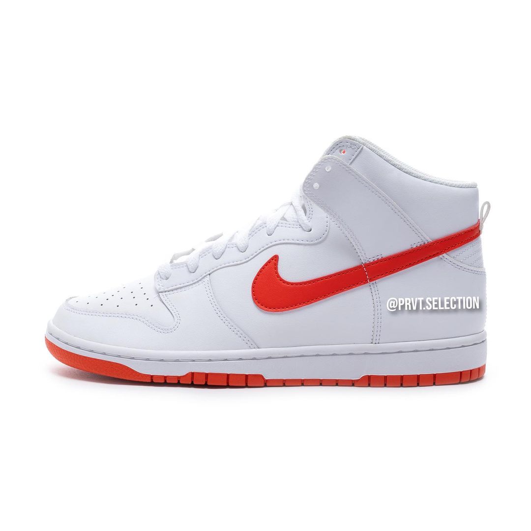 2023年 春 発売予定！ナイキ ダンク ハイ “ホワイト/ピカンテレッド” (NIKE DUNK HIGH “White/Picante Red”) [DV0828-100]