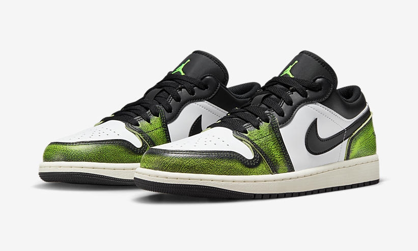 海外 7/26 発売！ナイキ エア ジョーダン 1 ロー SE "ブラック/エレクトリックグリーン" (NIKE AIR JORDAN 1 LOW SE "Black/Electric Green") [DN3705-003]