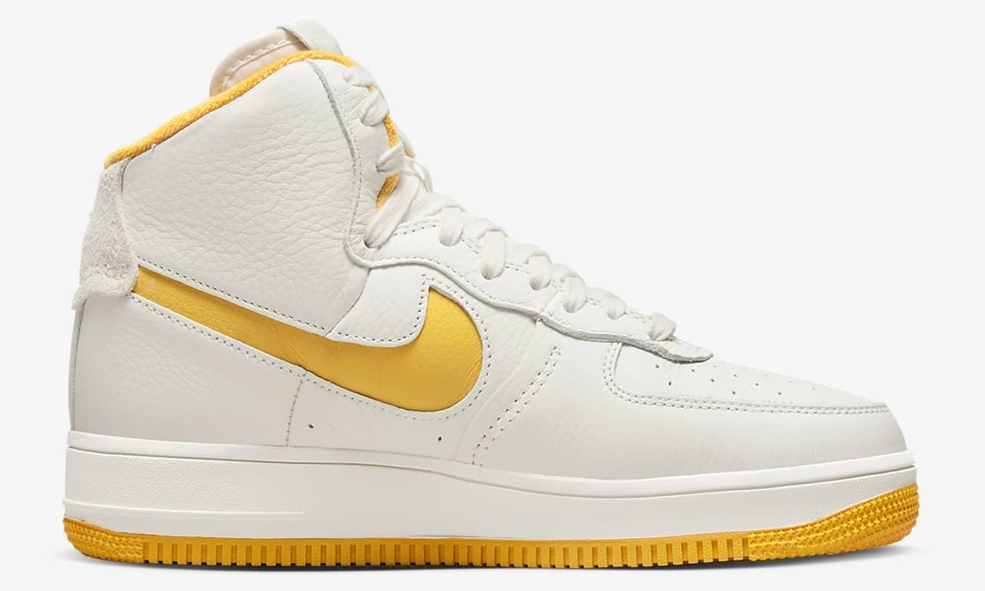 海外発売！ナイキ エア フォース 1 ハイ スカルプト “ファントム/セイル/イエローオークル” (NIKE AIR FORCE 1 HIGH SCULPT “Phantom/Sail/Yellow Ochre”) [DC3590-001]