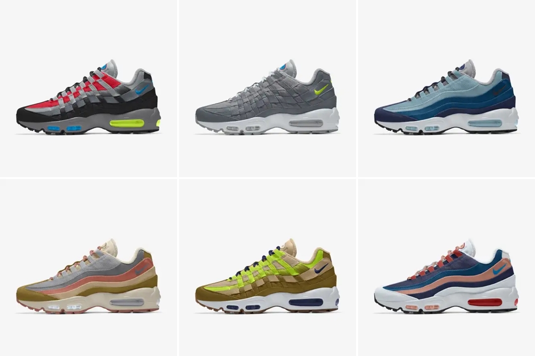 【NIKE BY YOU】ナイキ エア マックス 95 アンロックド (AIR MAX 95 UNLOCKED) [DX5389-900/DX5388-900]