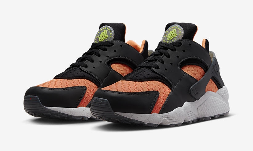 2022年 発売予定！ナイキ エア ハラチ クレーター プレミアム “ブラック/ブライトマンゴー” (NIKE AIR HUARACHE CRATER PREMIUM “Black/Bright Mango”) [DQ5013-001]