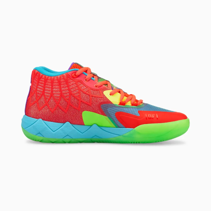 【国内 7/29 発売】PUMA MB.01 “Green Gecko/Red Blast” (プーマ “グリーンゲッコー/レッドブラスト”) [376813-01]