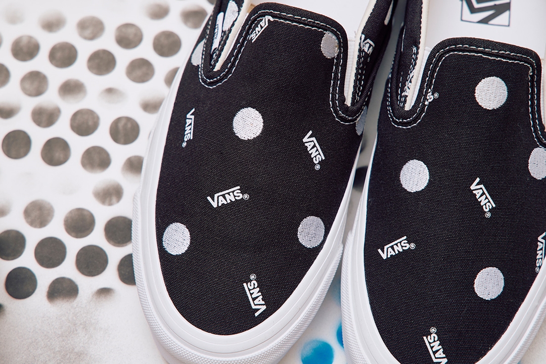 BILLY’S 限定！VANS VAULT OG CLASSIC SLIP-ON LX “POLKA DOT” (バンズ ヴォルト クラシック スリッポン “ポルカドット”)