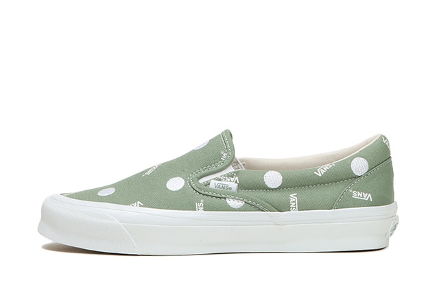 BILLY’S 限定！VANS VAULT OG CLASSIC SLIP-ON LX “POLKA DOT” (バンズ ヴォルト クラシック スリッポン “ポルカドット”)