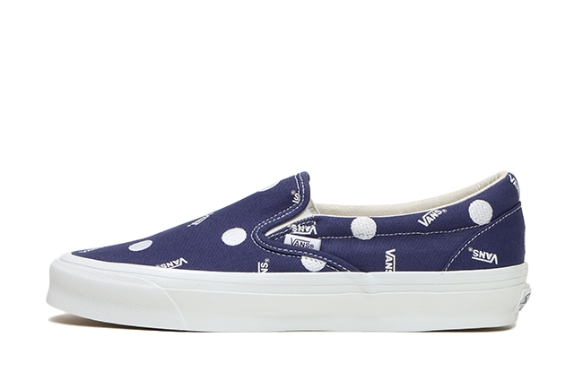 BILLY’S 限定！VANS VAULT OG CLASSIC SLIP-ON LX “POLKA DOT” (バンズ ヴォルト クラシック スリッポン “ポルカドット”)