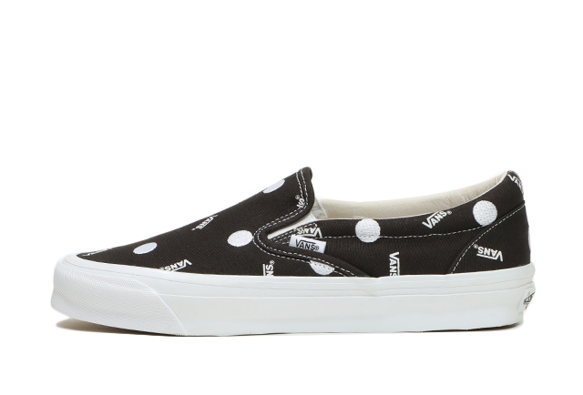 BILLY’S 限定！VANS VAULT OG CLASSIC SLIP-ON LX “POLKA DOT” (バンズ ヴォルト クラシック スリッポン “ポルカドット”)