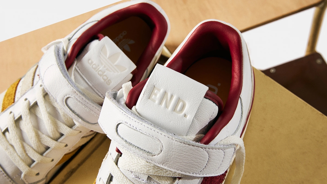 海外 7/30 発売！END. × adidas Originals “VARSITY” FORUM ADVANCE/LOW/HIGH (エンド アディダス オリジナルス フォーラム “ヴァーシティ” アドバンス/ロー/ハイ) [HR1525/HR1526/HR1527]