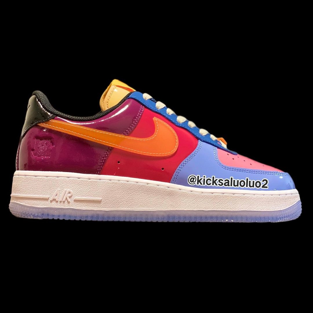 【国内 11/19、12/3 発売】UNDEFEATED × NIKE AIR FORCE 1 LOW “Multi Patent” (アンディフィーテッド ナイキ エア フォース 1 ロー “マルチパテント”) [DV5255-001/DV5255-200/DV5255-400/DV5255-500]