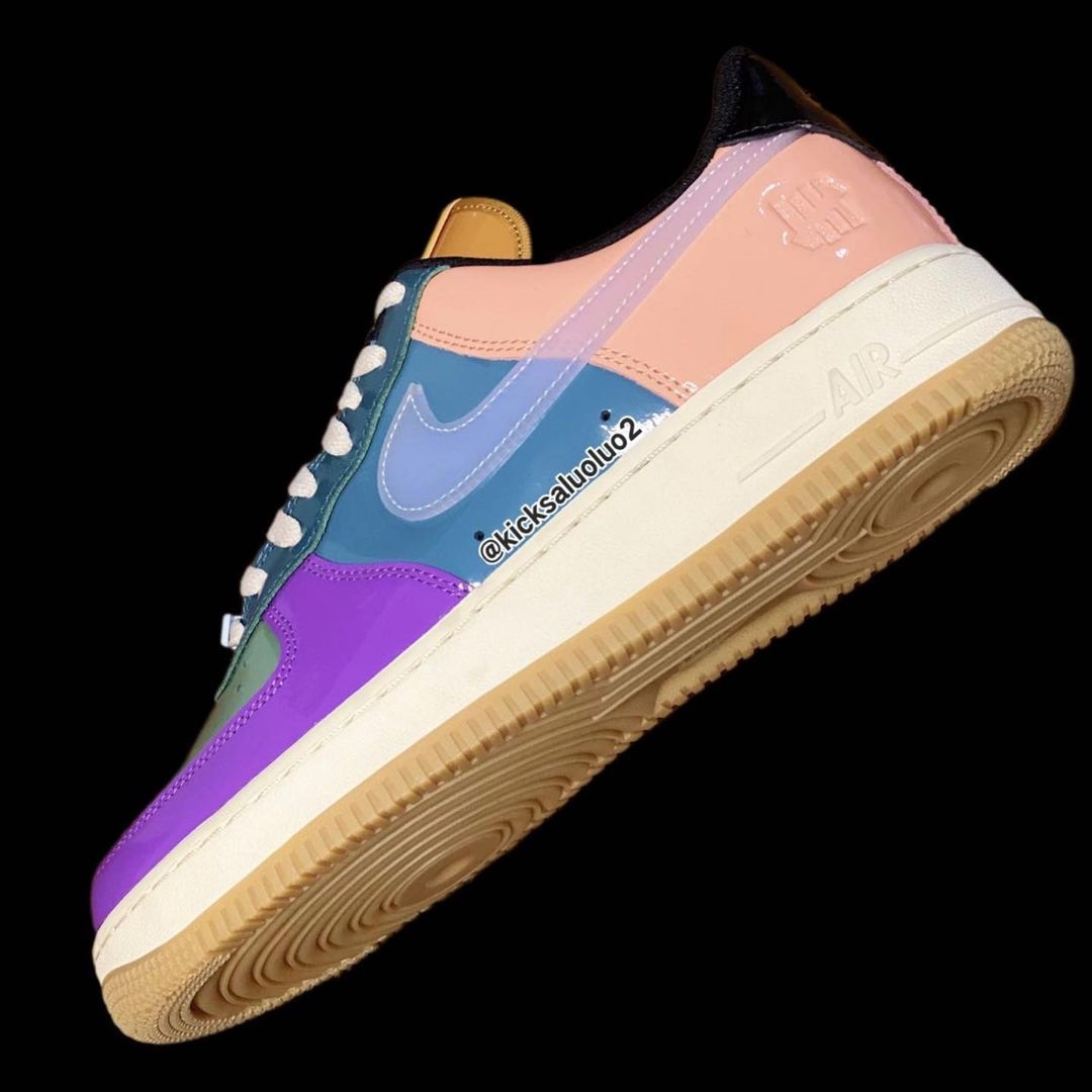 【国内 11/19、12/3 発売】UNDEFEATED × NIKE AIR FORCE 1 LOW “Multi Patent” (アンディフィーテッド ナイキ エア フォース 1 ロー “マルチパテント”) [DV5255-001/DV5255-200/DV5255-400/DV5255-500]