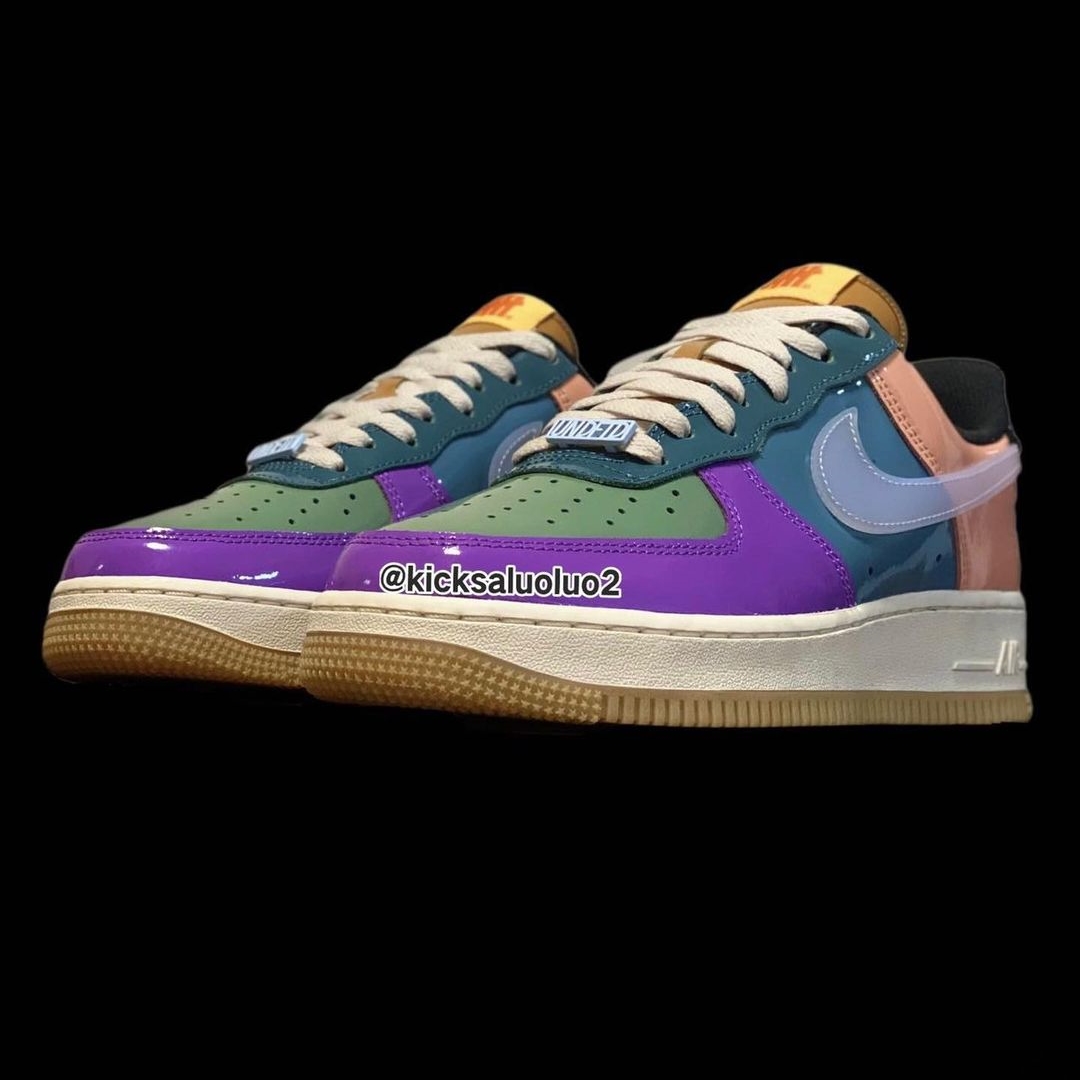 【国内 11/19、12/3 発売】UNDEFEATED × NIKE AIR FORCE 1 LOW “Multi Patent” (アンディフィーテッド ナイキ エア フォース 1 ロー “マルチパテント”) [DV5255-001/DV5255-200/DV5255-400/DV5255-500]