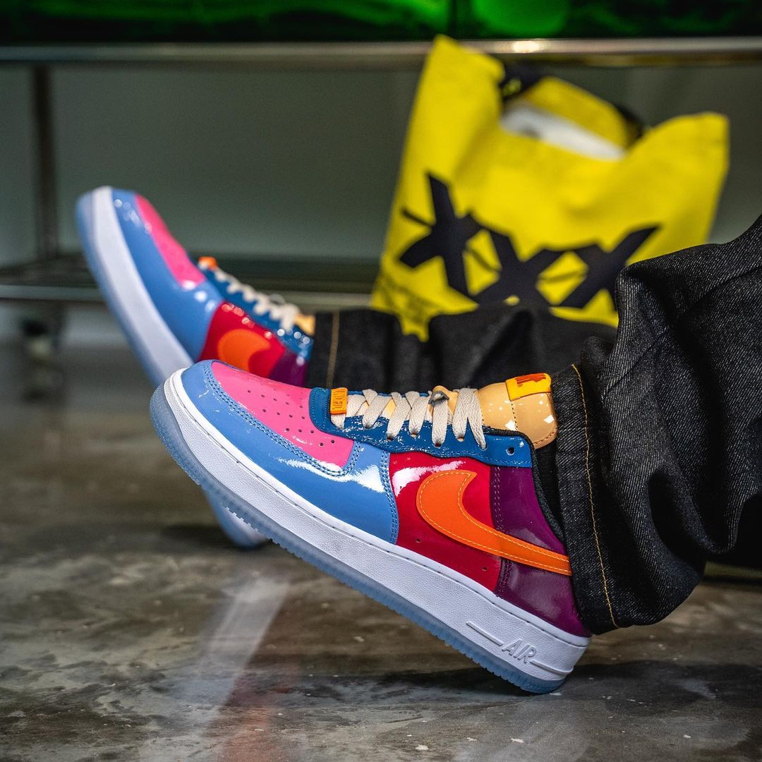 【国内 11/19、12/3 発売】UNDEFEATED × NIKE AIR FORCE 1 LOW “Multi Patent” (アンディフィーテッド ナイキ エア フォース 1 ロー “マルチパテント”) [DV5255-001/DV5255-200/DV5255-400/DV5255-500]