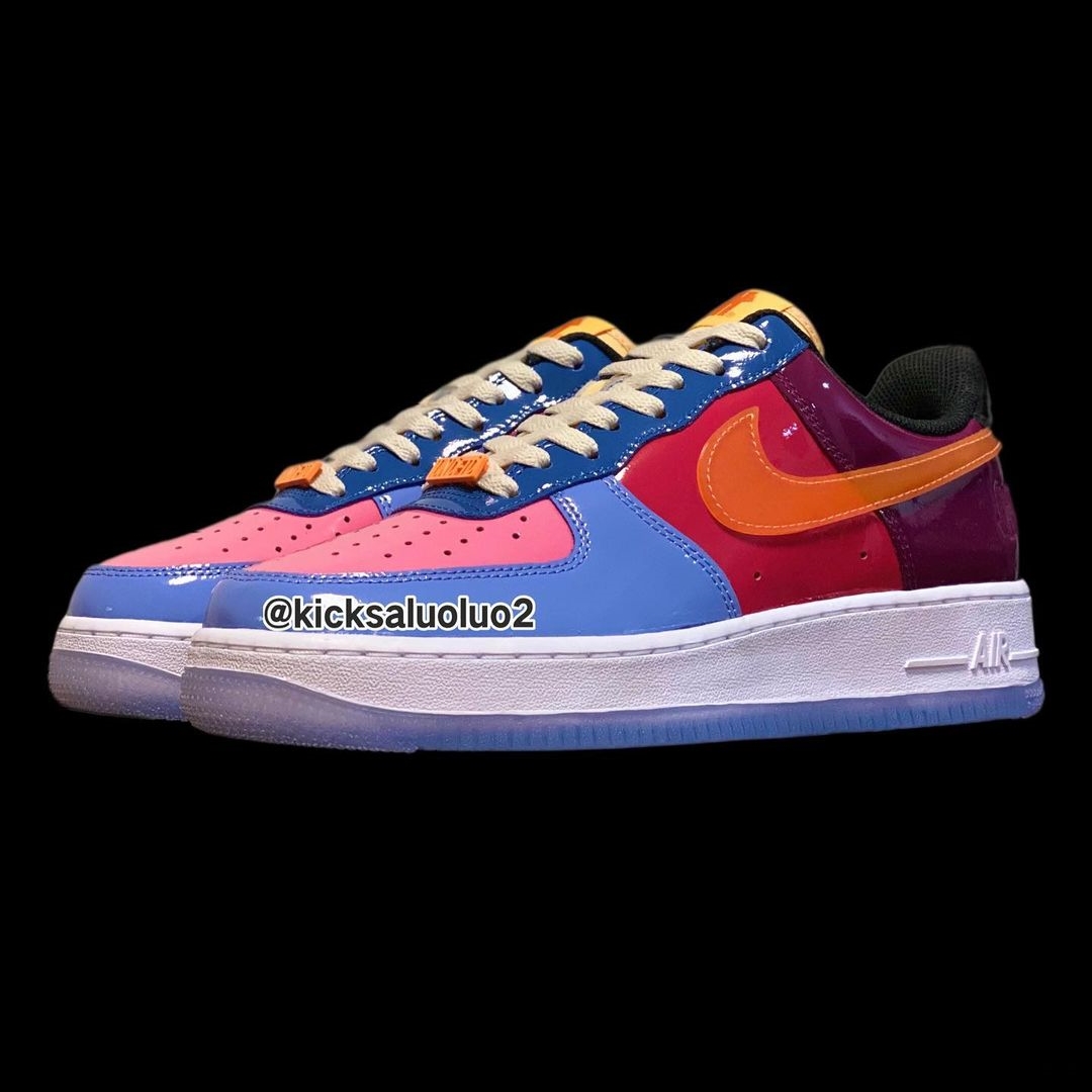 【国内 11/19、12/3 発売】UNDEFEATED × NIKE AIR FORCE 1 LOW “Multi Patent” (アンディフィーテッド ナイキ エア フォース 1 ロー “マルチパテント”) [DV5255-001/DV5255-200/DV5255-400/DV5255-500]